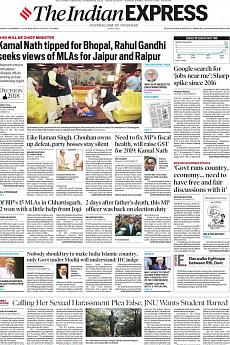 The Indian Express Delhi - December 13th 2018