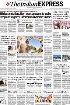 The Indian Express Delhi - April 2nd 2019