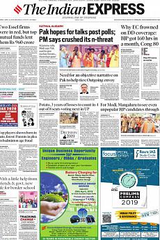 The Indian Express Delhi - April 15th 2019