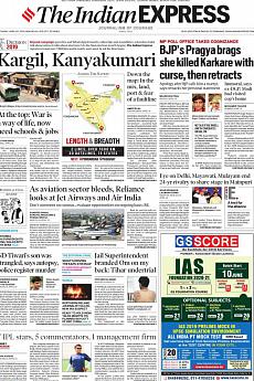 The Indian Express Delhi - April 20th 2019