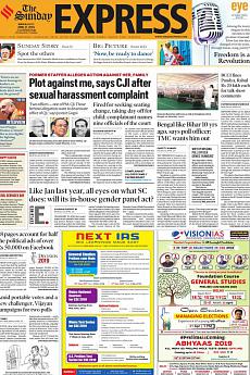 The Indian Express Delhi - April 21st 2019