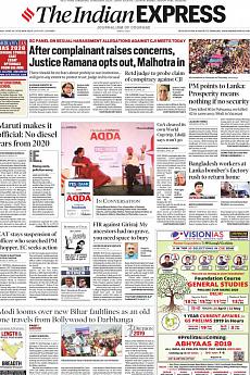 The Indian Express Delhi - April 26th 2019