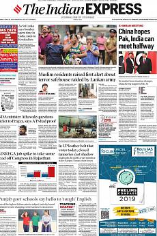 The Indian Express Delhi - April 29th 2019