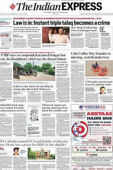 The Indian Express Delhi - July 31st 2019