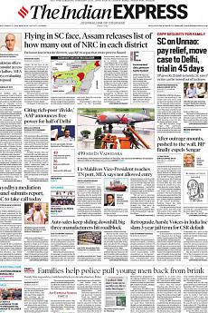 The Indian Express Delhi - August 2nd 2019