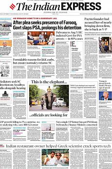 The Indian Express Delhi - September 17th 2019