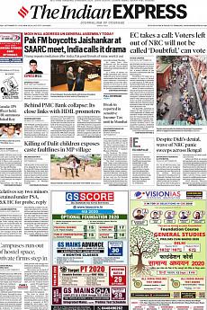 The Indian Express Delhi - September 27th 2019