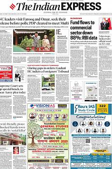 The Indian Express Delhi - October 7th 2019