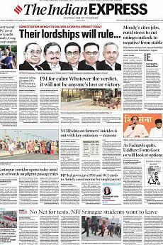 The Indian Express Delhi - November 9th 2019