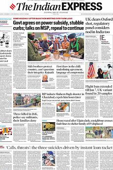 The Indian Express Delhi - December 31st 2020