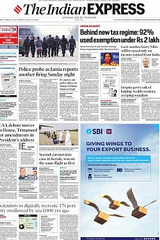 The Indian Express Delhi - February 3rd 2020