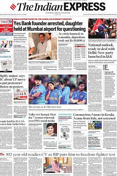 The Indian Express Delhi - March 9th 2020
