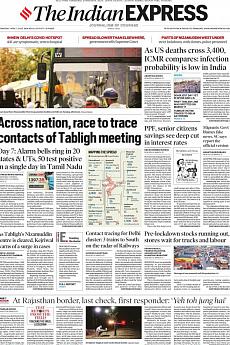 The Indian Express Delhi - April 1st 2020