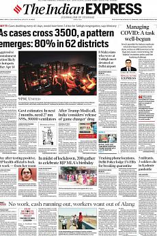 The Indian Express Delhi - April 6th 2020
