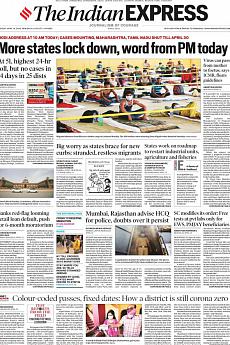 The Indian Express Delhi - April 14th 2020