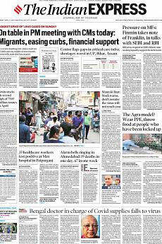 The Indian Express Delhi - April 27th 2020