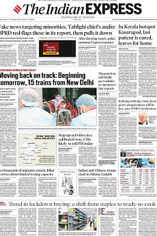 The Indian Express Delhi - May 11th 2020