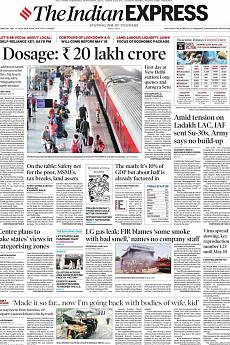The Indian Express Delhi - May 13th 2020