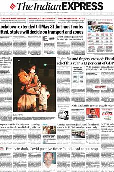 The Indian Express Delhi - May 18th 2020