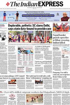 The Indian Express Delhi - June 13th 2020