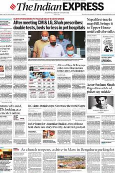 The Indian Express Delhi - June 15th 2020