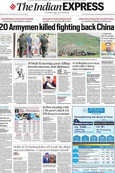 The Indian Express Delhi - June 17th 2020