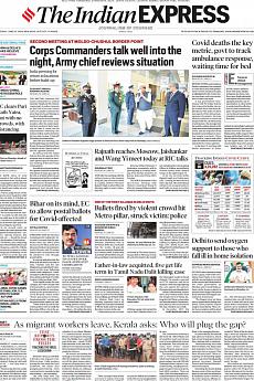 The Indian Express Delhi - June 23rd 2020