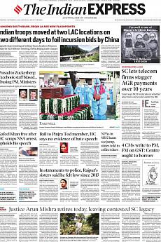 The Indian Express Delhi - September 2nd 2020
