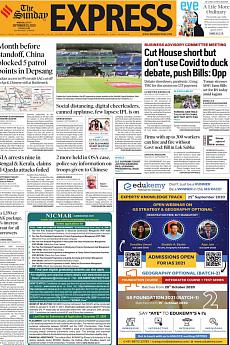 The Indian Express Delhi - September 20th 2020