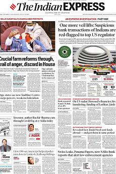 The Indian Express Delhi - September 21st 2020