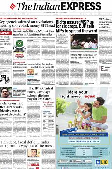 The Indian Express Delhi - September 22nd 2020