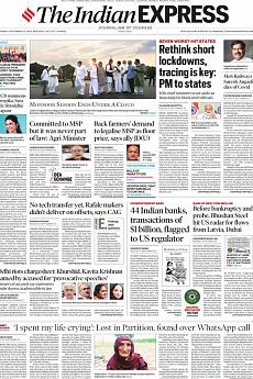 The Indian Express Delhi - September 24th 2020