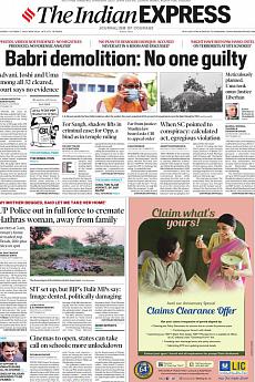 The Indian Express Delhi - October 1st 2020
