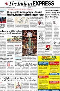 The Indian Express Delhi - October 17th 2020
