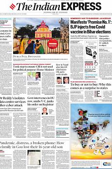 The Indian Express Delhi - October 23rd 2020