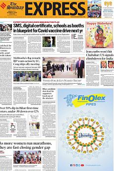 The Indian Express Delhi - October 25th 2020