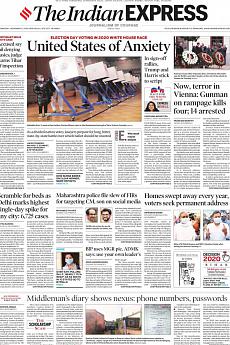 The Indian Express Delhi - November 4th 2020