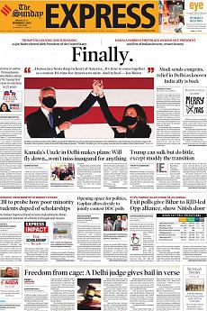 The Indian Express Delhi - November 8th 2020
