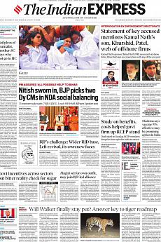 The Indian Express Delhi - November 17th 2020