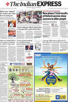 The Indian Express Delhi - November 20th 2020