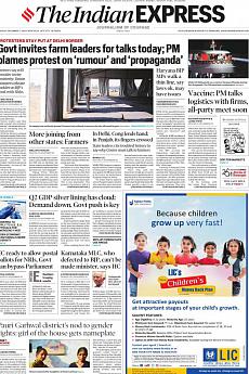 The Indian Express Delhi - December 1st 2020