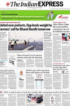 The Indian Express Delhi - December 7th 2020