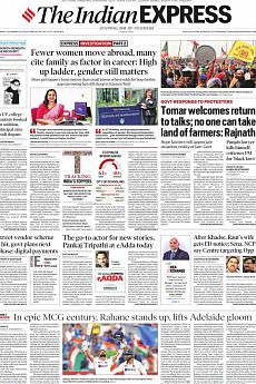 The Indian Express Delhi - December 28th 2020