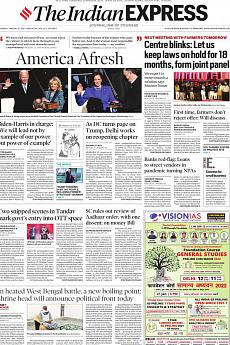 The Indian Express Delhi - January 21st 2021