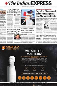 The Indian Express Delhi - February 16th 2021