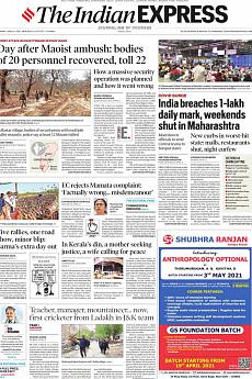 The Indian Express Delhi - April 5th 2021
