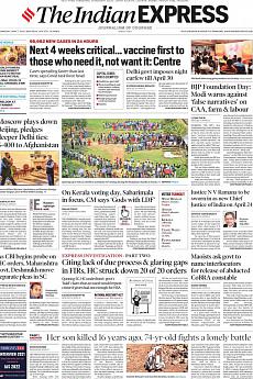 The Indian Express Delhi - April 7th 2021