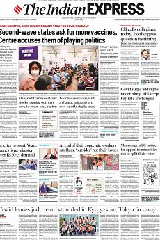 The Indian Express Delhi - April 8th 2021