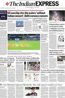 The Indian Express Delhi - April 10th 2021