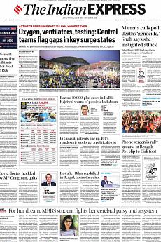 The Indian Express Delhi - April 12th 2021